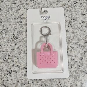 Bogg Tiny Tote Keychain (Blowing Pink Bubbles)